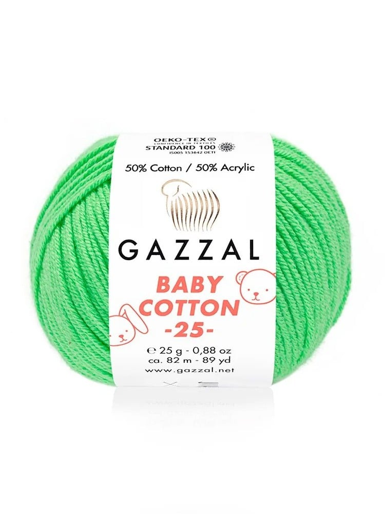 Gazzal Baby Cotton 25 gr No: 3466