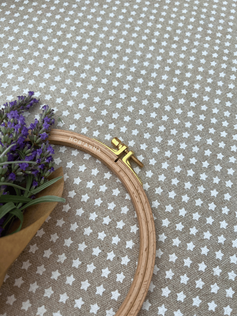 Gediz Evenweave Fabric - Star - Width:180cm, 27ct
