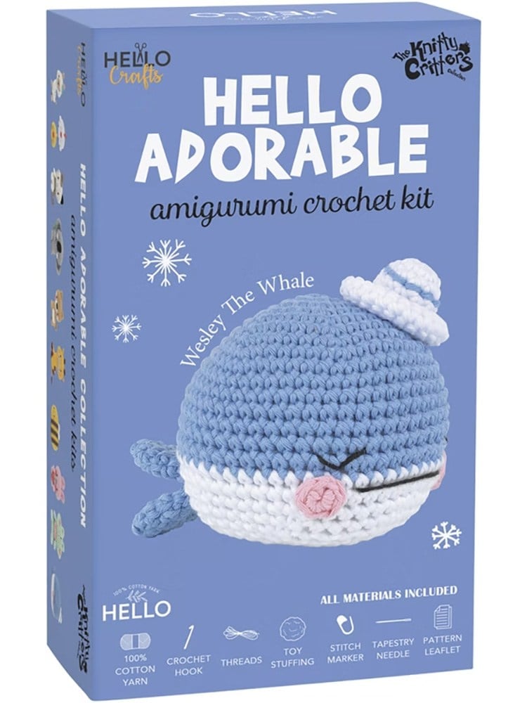 Hello Adorable Amigurumi Kiti - Balina Wesley