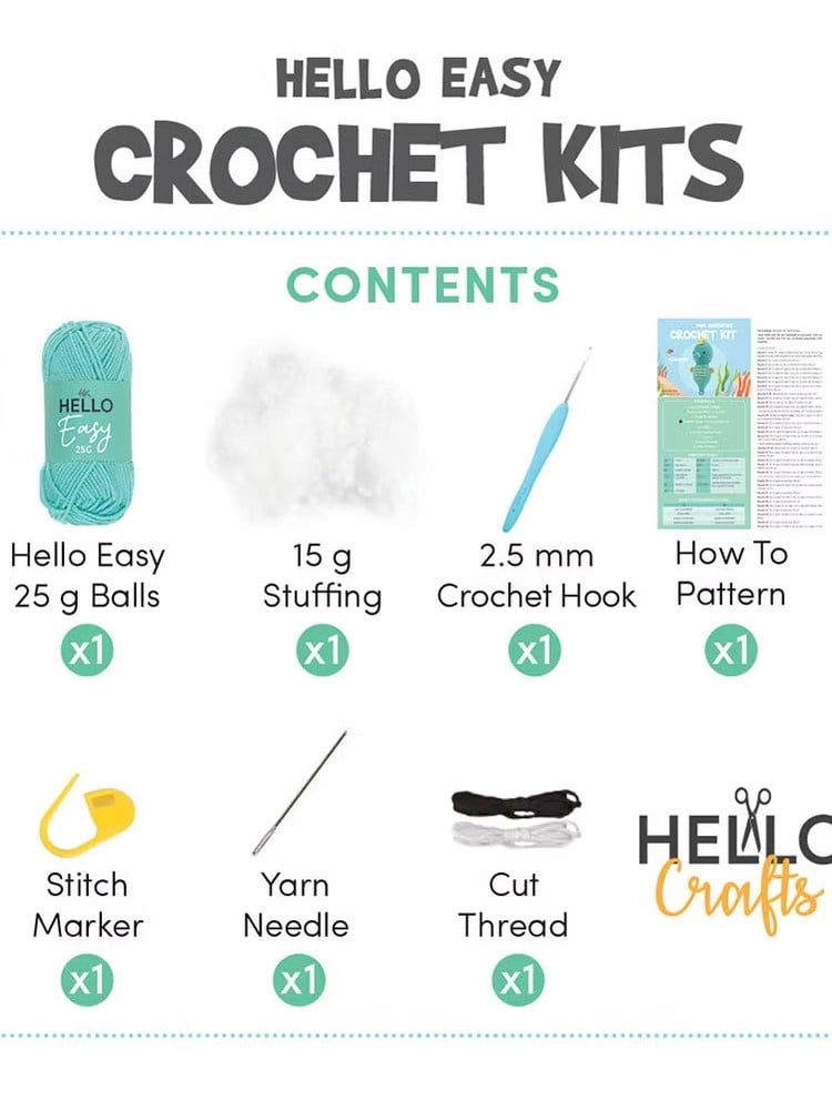Hello Crafts Mini Amigurumi Kiti - Binky