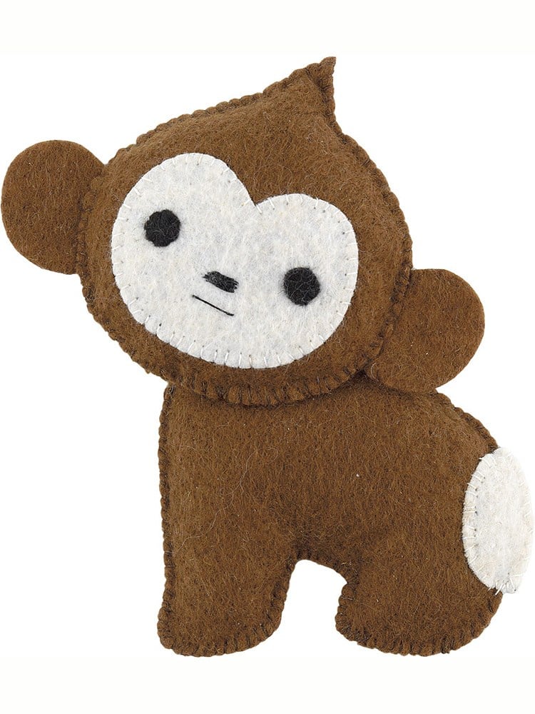Hello Felt Pals Keçe Dikiş Kiti - Maymun
