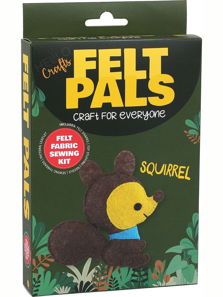 Hello Felt Pals Keçe Dikiş Kiti - Sincap