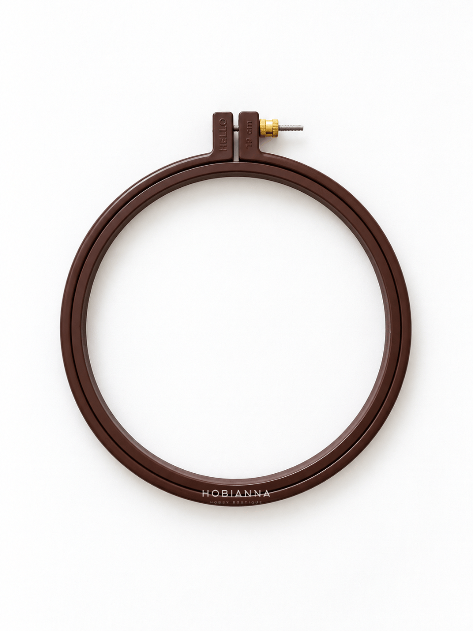 Hello Plastic Punch and Embroidery Hoop
