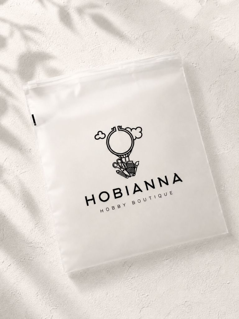 Hobianna Zippered Bag, 30x33