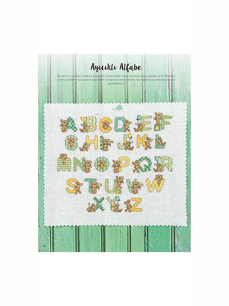 Kanaviçe Hoşgeldin Bebek Kitabı
