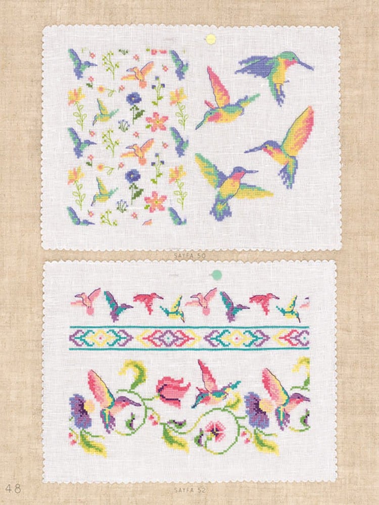 Kanaviçe Modern Motif ve Bordürler Kitabı