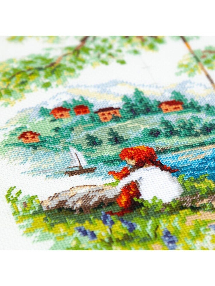 Magic Needle Çocukluğun Işıkları Kanaviçe Kiti - 70-42