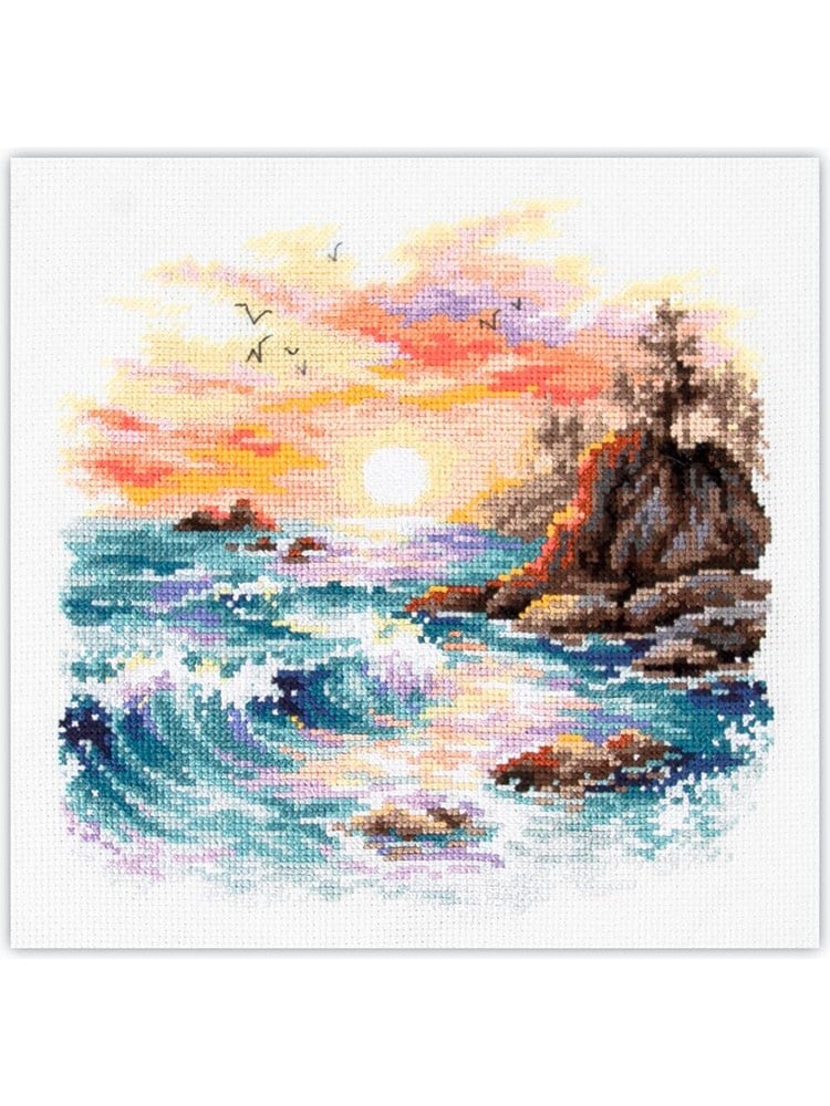 Magic Needle Deniz Dalgaları Kanaviçe Kiti - 70-07