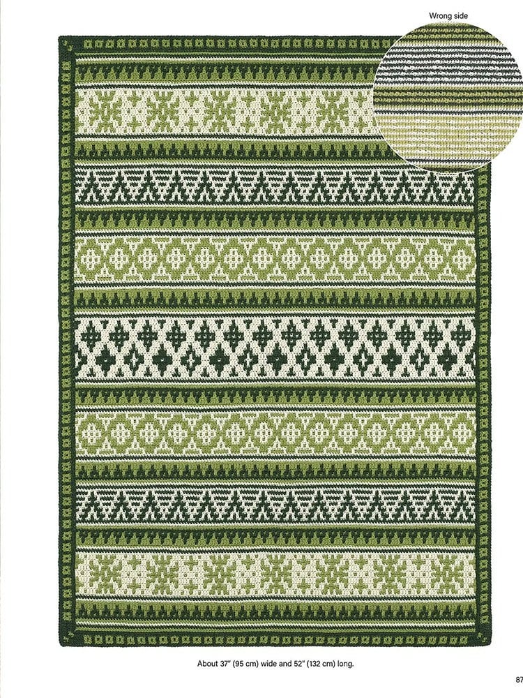 Mosaic Crochet Örgü Kitabı (İngilizce)