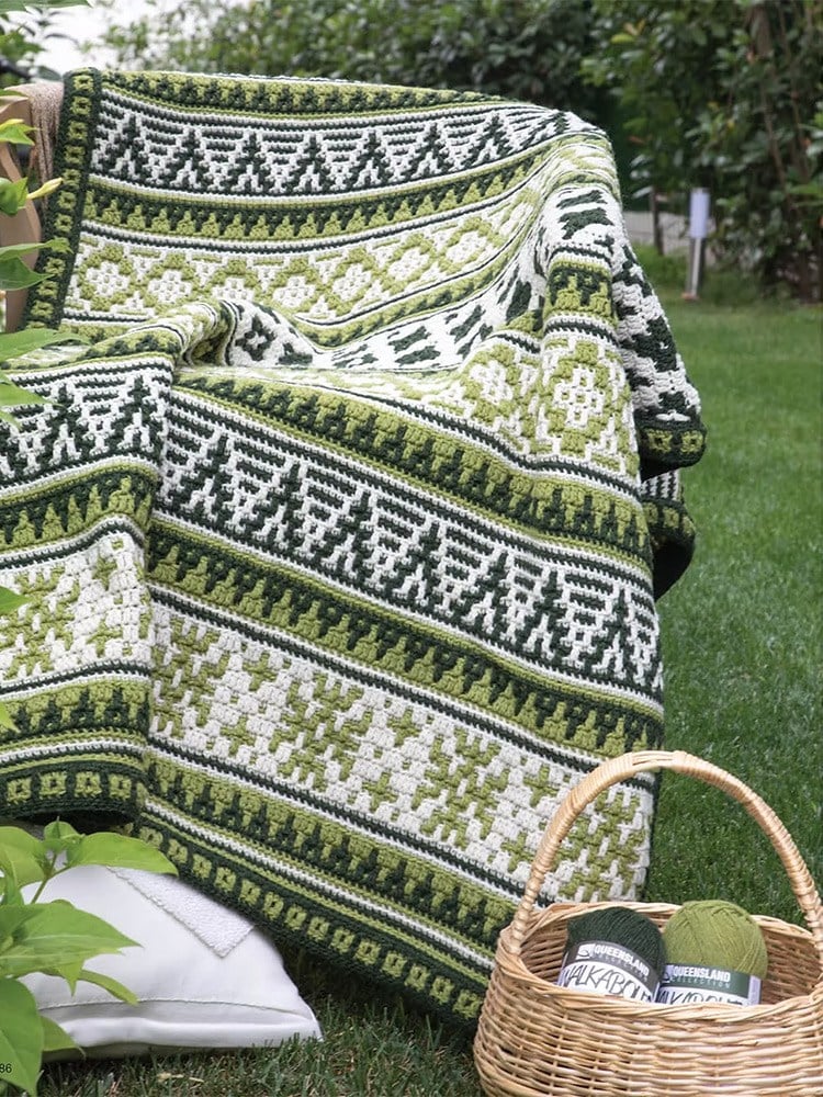 Mosaic Crochet Örgü Kitabı (İngilizce)