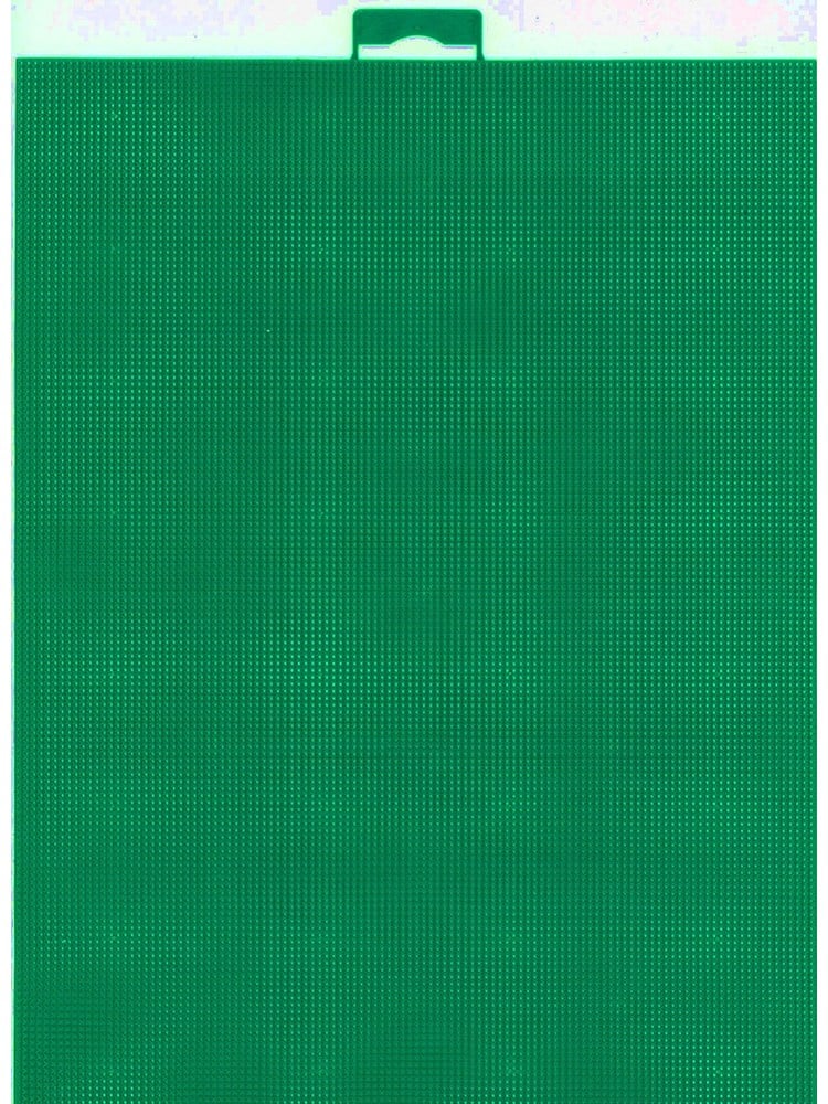MP Studia Plastik Etamin 21x28 cm 14 Count Çimen Yeşili – Mat Plastik Kanava - K-063