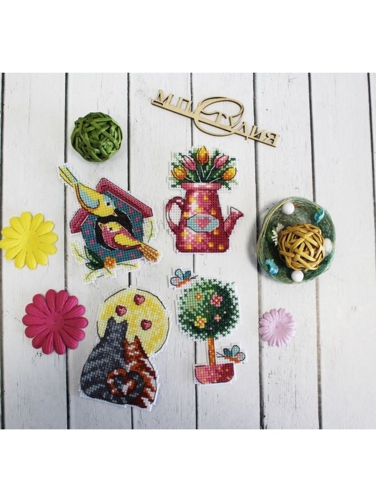 MP Studia Plastik Etaminli Kanaviçe Kiti - P-0578