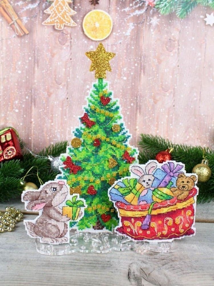 MP Studia Plastik Etaminli Kanaviçe Kiti - P-0945