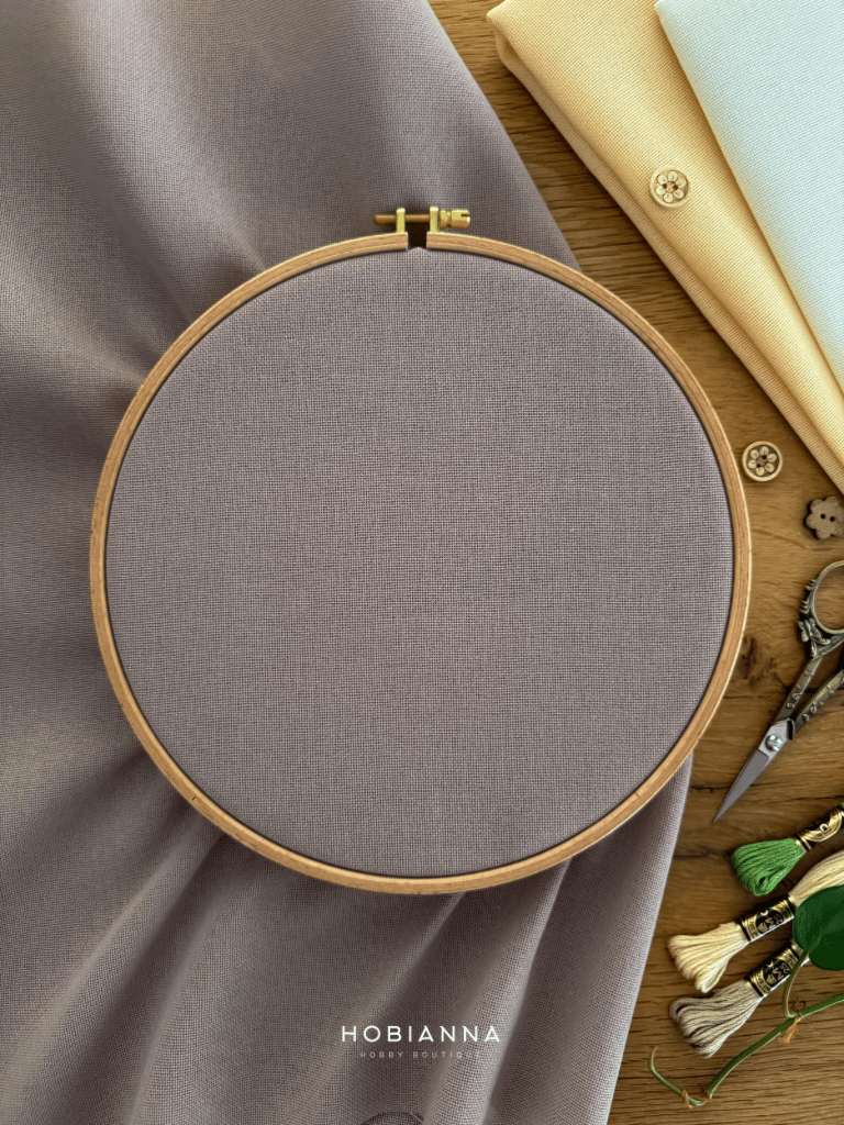 Nazende Evenweave Kumaş- Mokko (Çuval) - En:160cm, 27ct