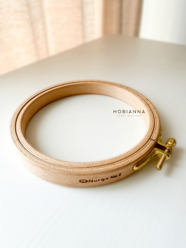 Nurge Vidalı Ahşap Kasnak (24mm Kalınlık)