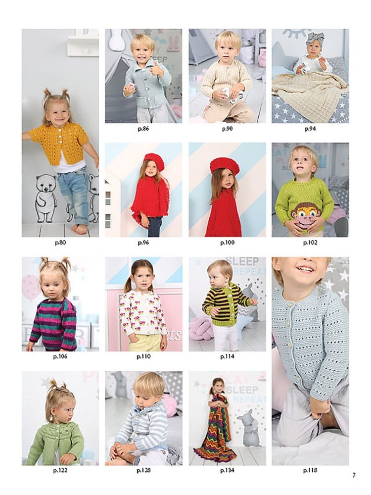 Örgü Kitabı Sweet Knits For Baby (İngilizce)