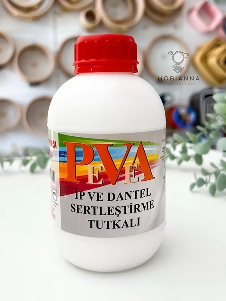 Pevea İp ve Dantel Sertleştirme Tutkalı 500g
