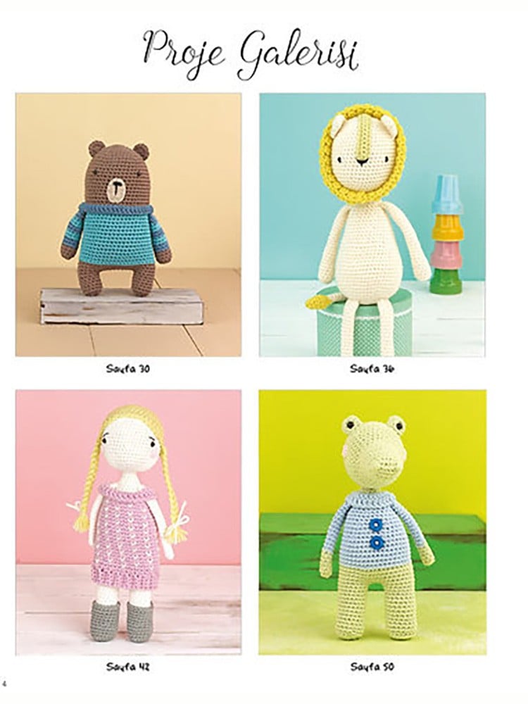 Sevimli Amigurumiler 2 Kitabı