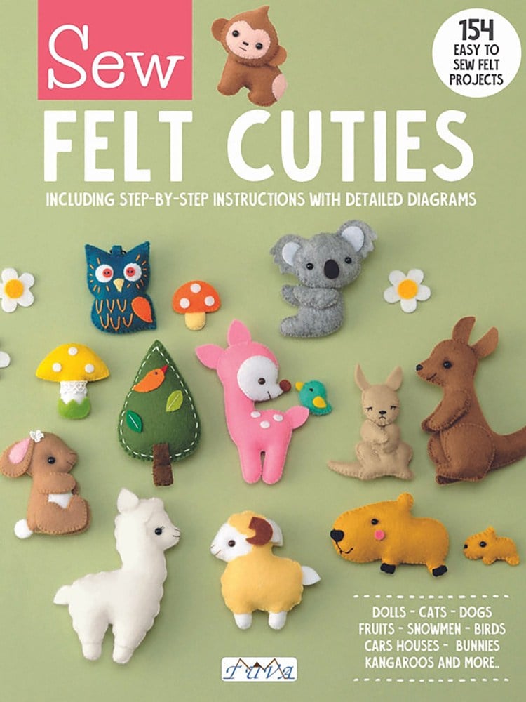 Sew Felt Cuties (İngilizce)