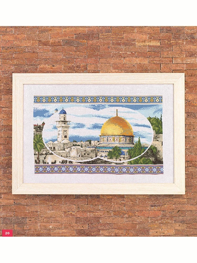 Stunning Scenery in Cross Stitch Kanaviçe Kitabı (İngilizce)