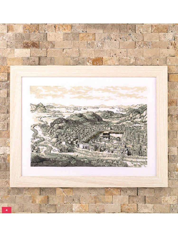 Stunning Scenery in Cross Stitch Kanaviçe Kitabı (İngilizce)