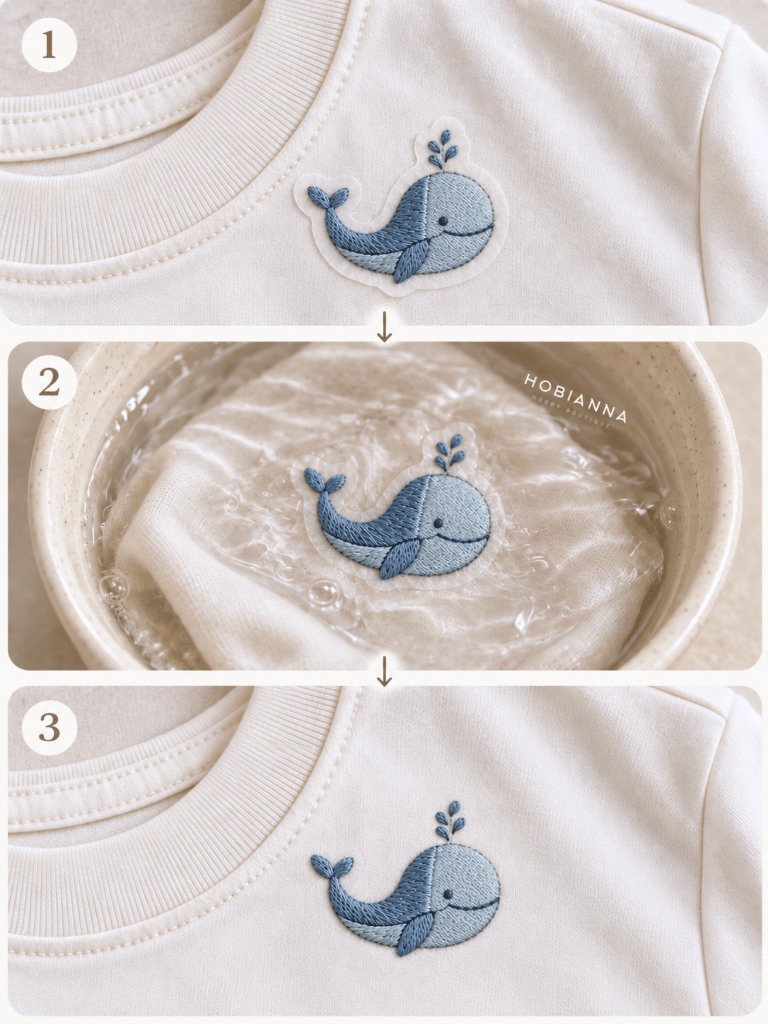 Water Soluble Adhesive Interfacing - Cute Animals