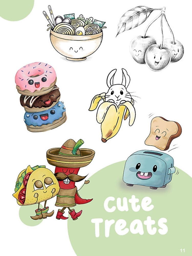 The Super Cute Drawing Course (İngilizce)