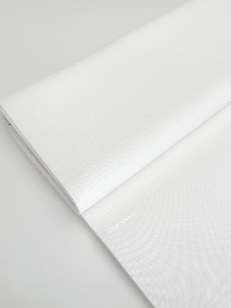 Zweigart Belfast - 3609-100, En:140cm, 32Ct - Beyaz