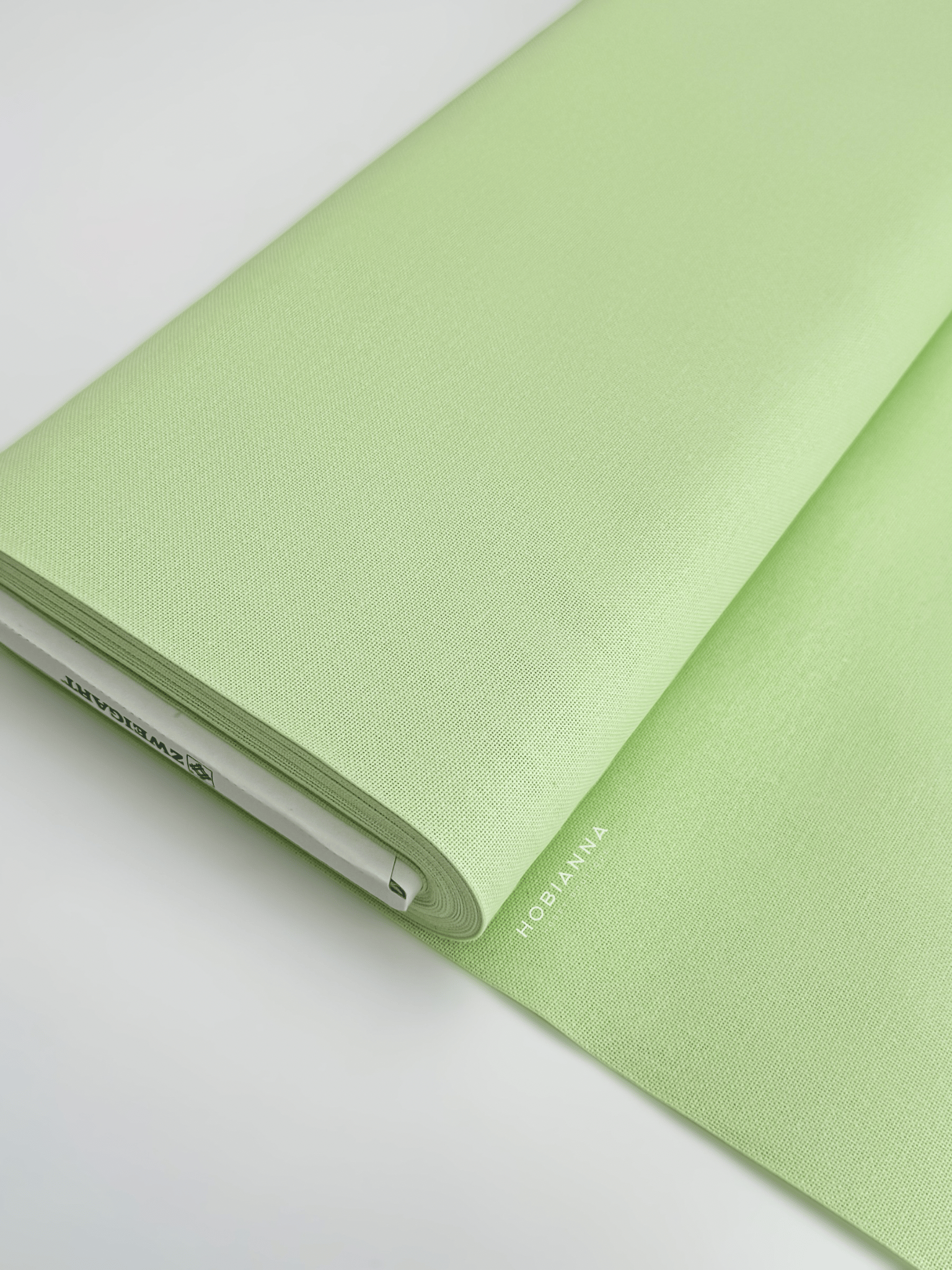 Zweigart Linda - 1235-6122, En:140cm, 27Ct - Lime Lemon