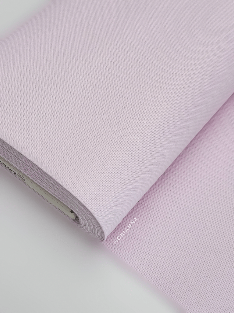 Zweigart  Lugana - 3835-443, En:140cm, 25Ct - Açık Lila