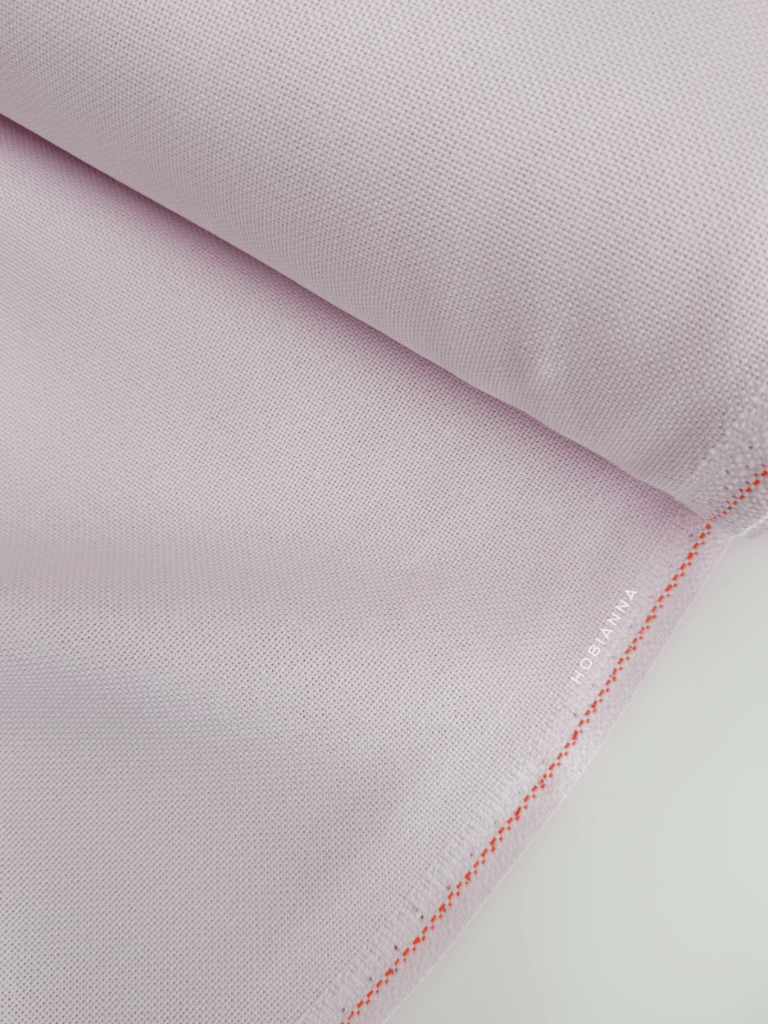 Zweigart  Lugana - 3835-443, En:140cm, 25Ct - Açık Lila