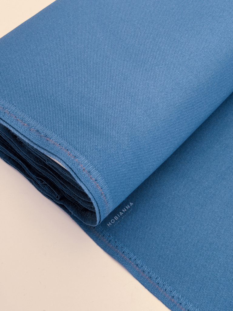 Zweigart  Lugana - 3835-566, En:140cm, 25Ct - Mavi