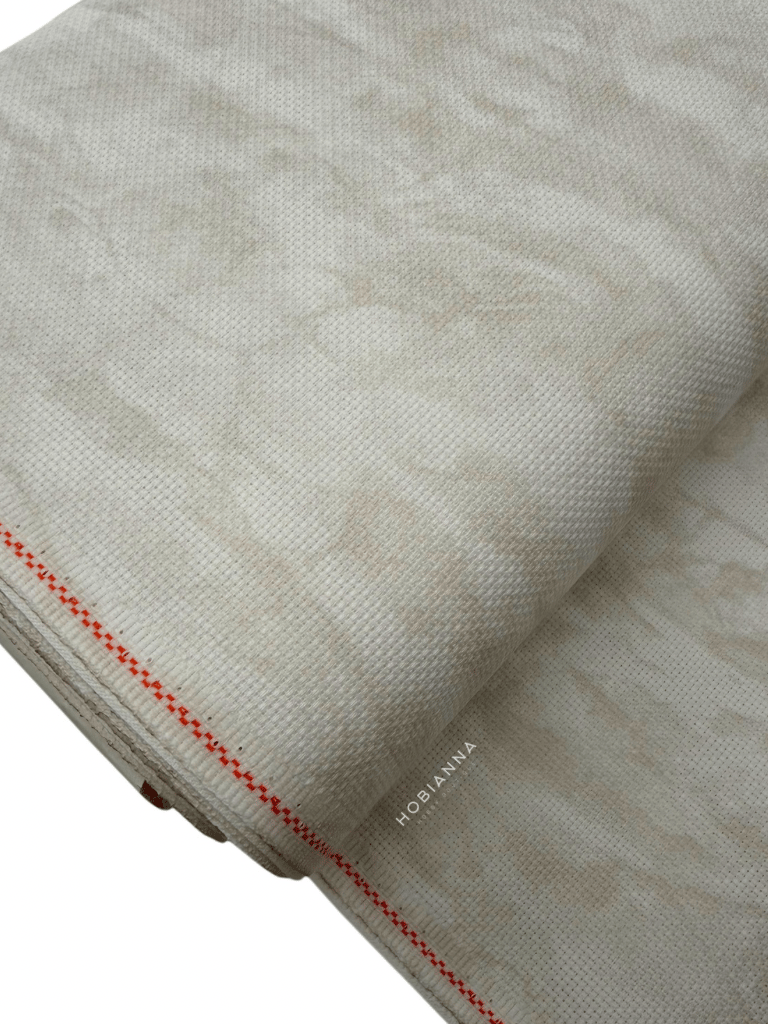 Zweigart Vintage Aida - 3706-1079, En:110cm, 14Ct - Bej Mermer