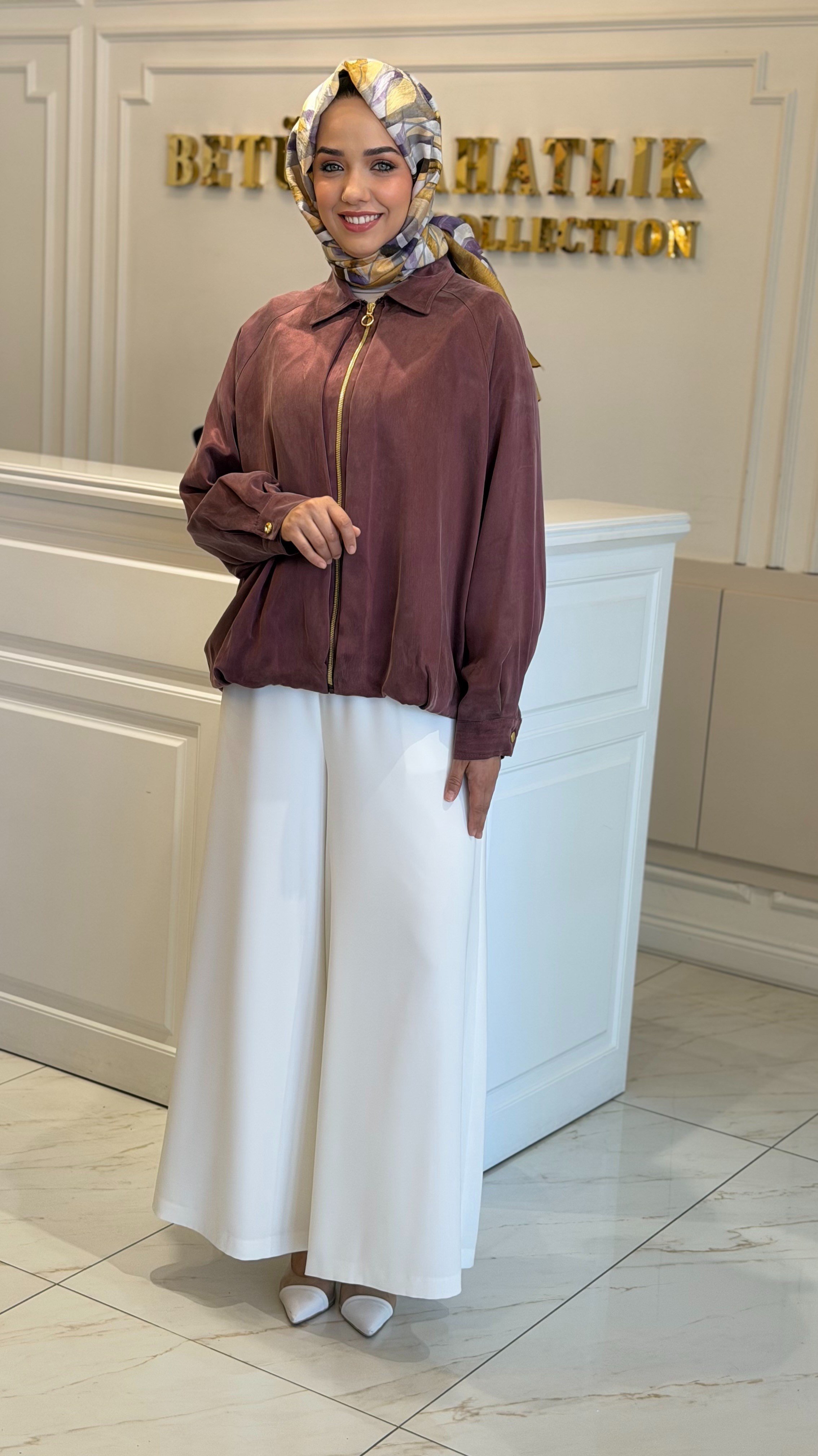 GHISA 3433 CEKET BORDO