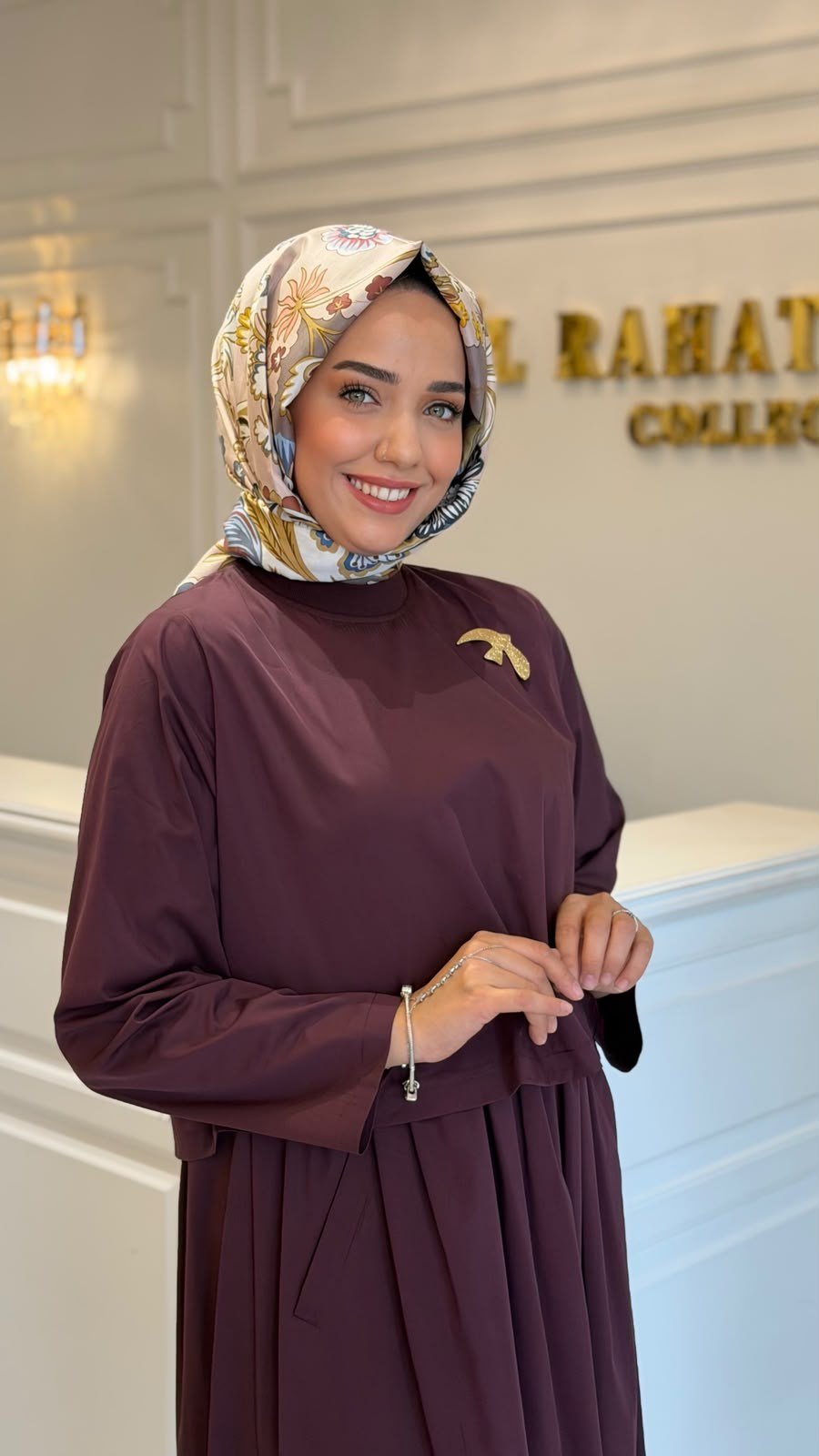 GHISA 4473 ELBİSE MÜRDÜM