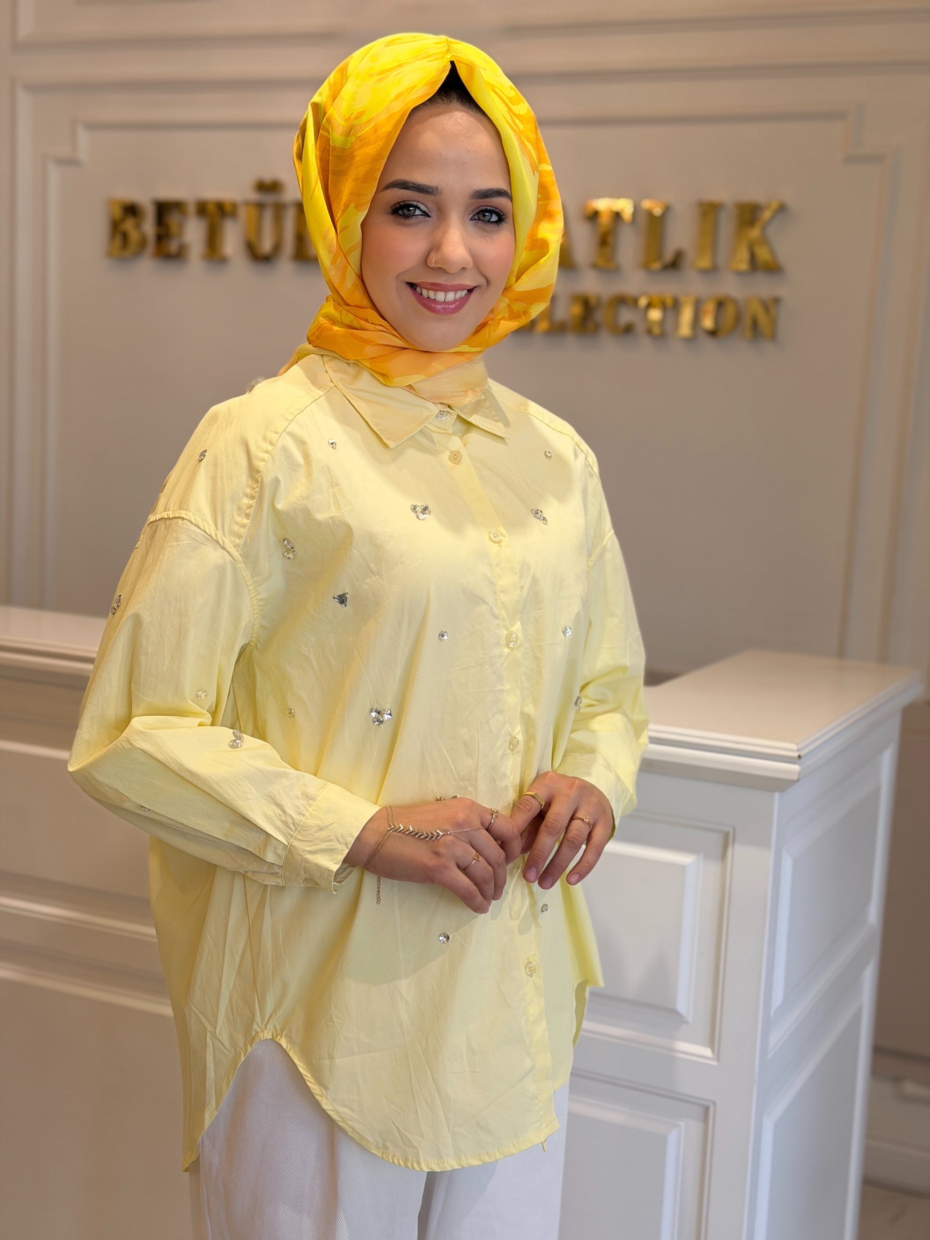 GHISA 4306 GÖMLEK SARI