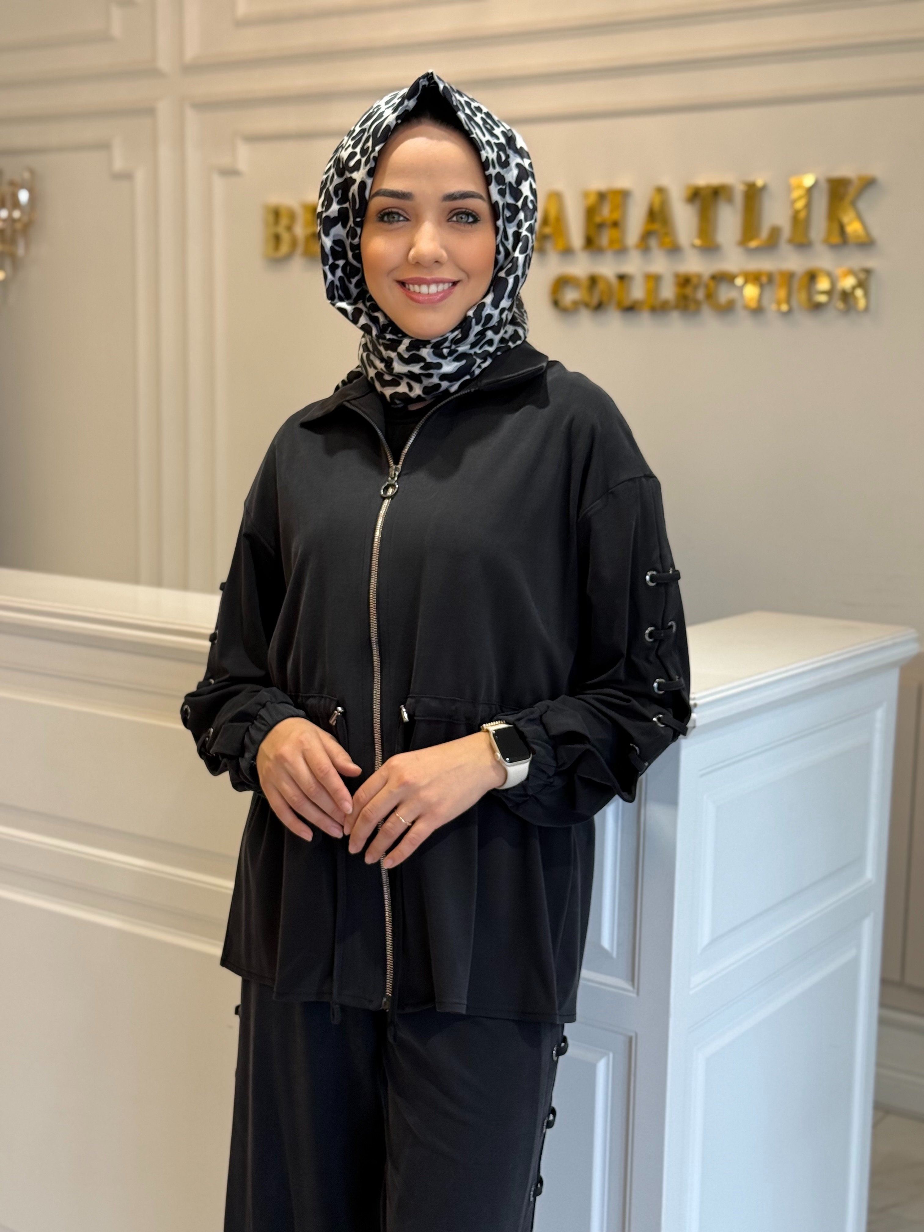 GHISA 9154 TAKIM SİYAH