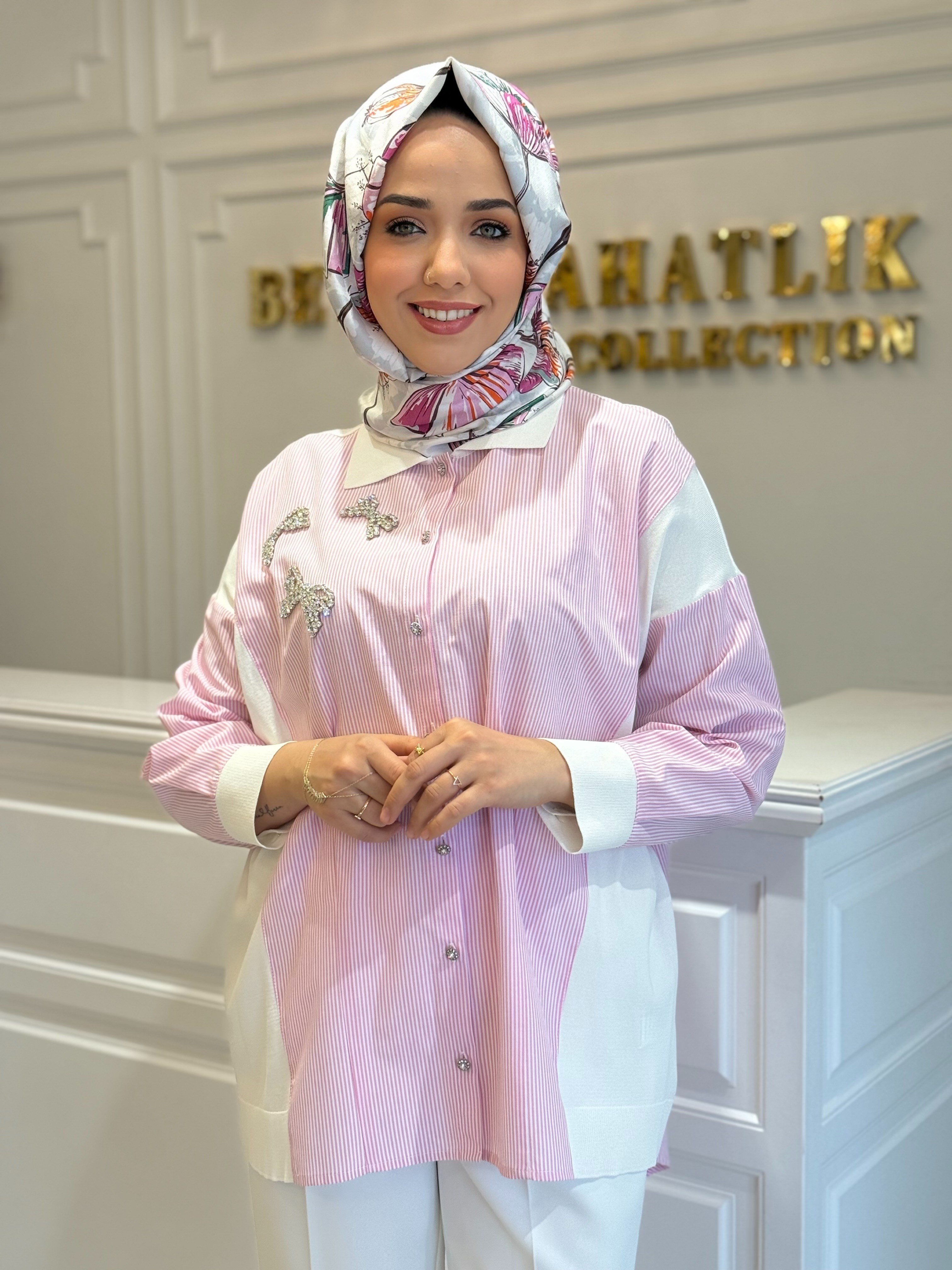GHISA 4327 GÖMLEK PEMBE