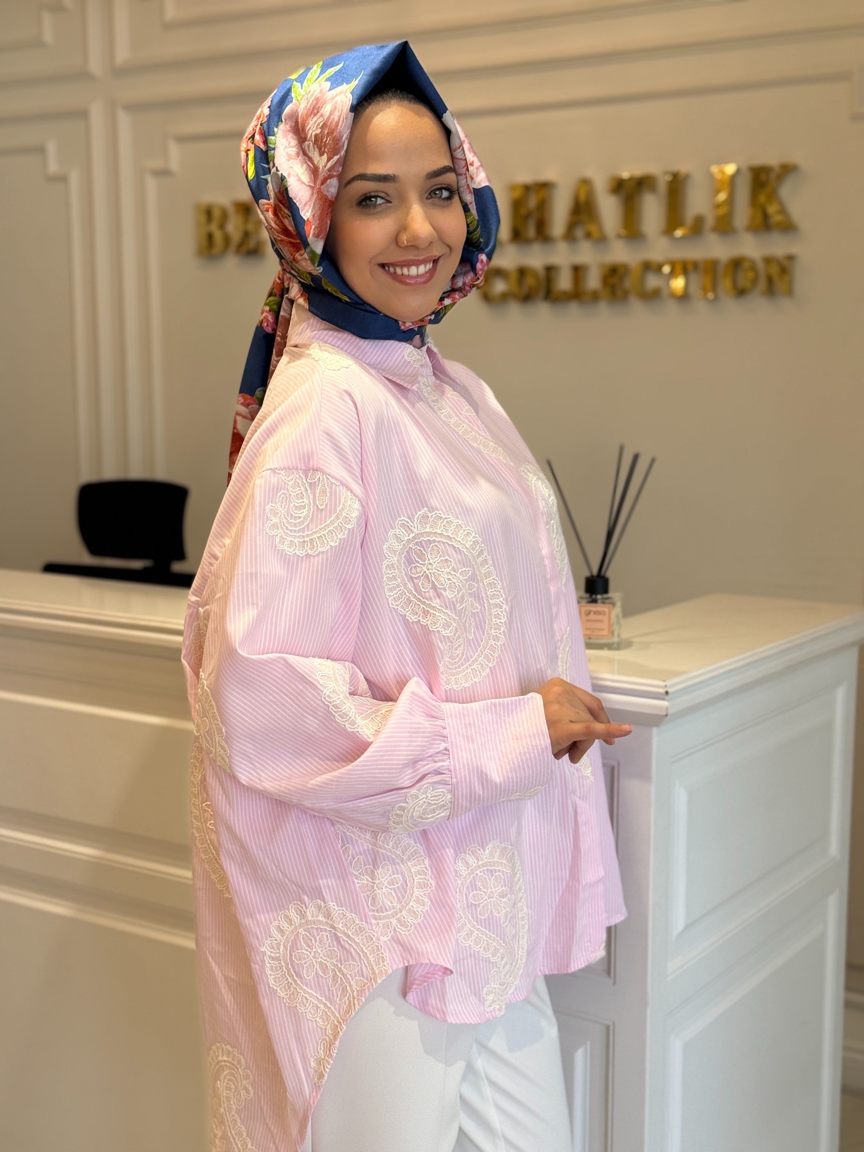 GHISA 4430 GÖMLEK PEMBE