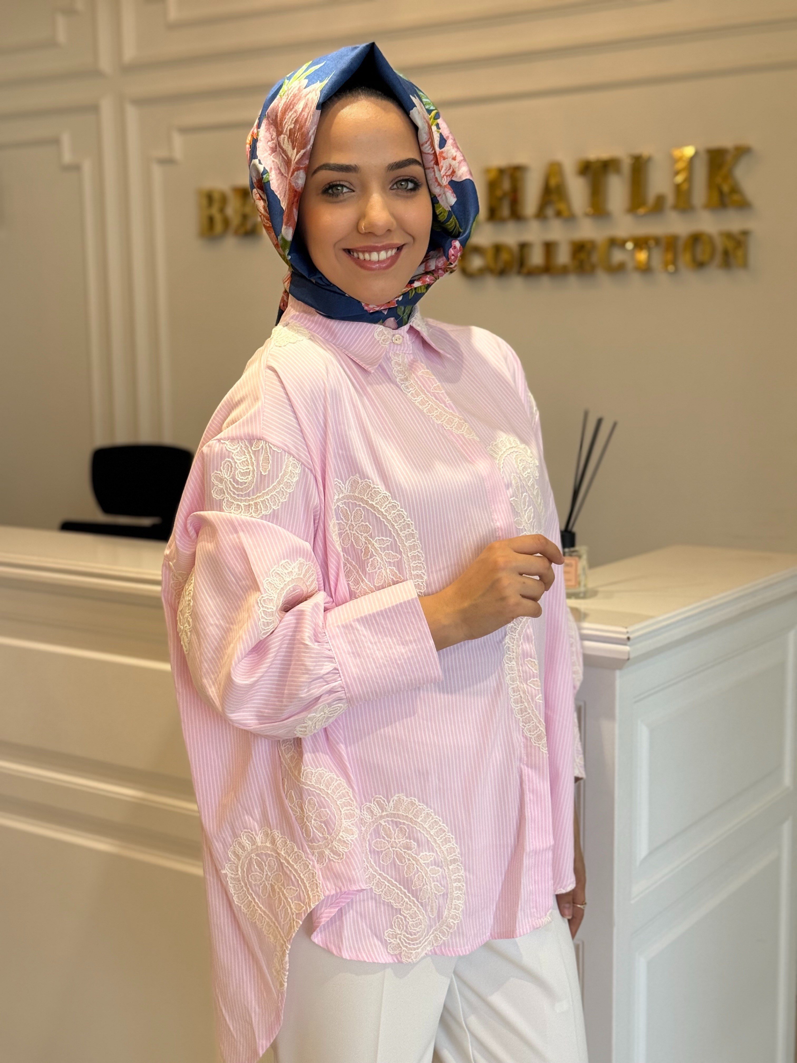 GHISA 4430 GÖMLEK PEMBE