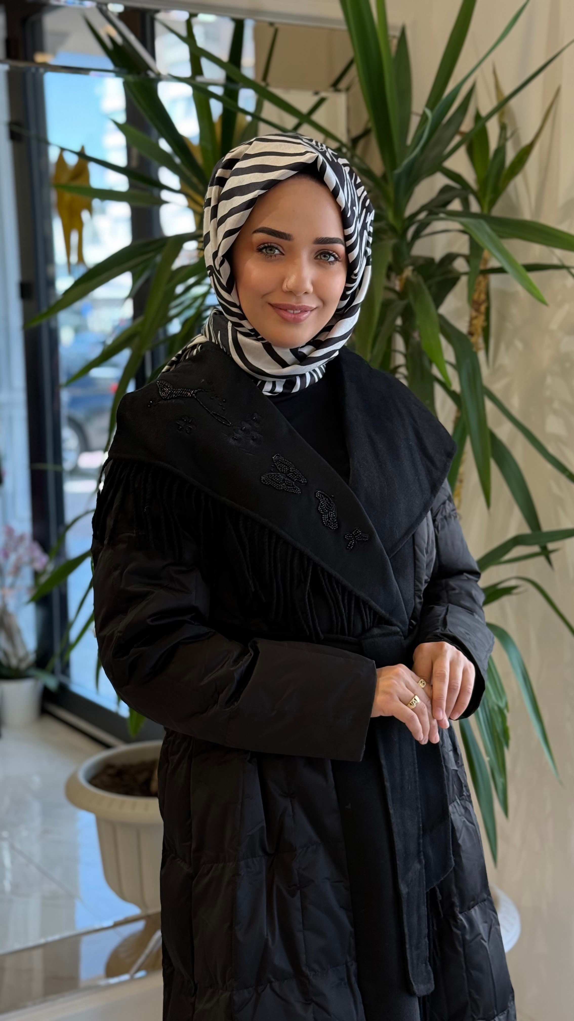 GHISA 6585 KABAN SİYAH