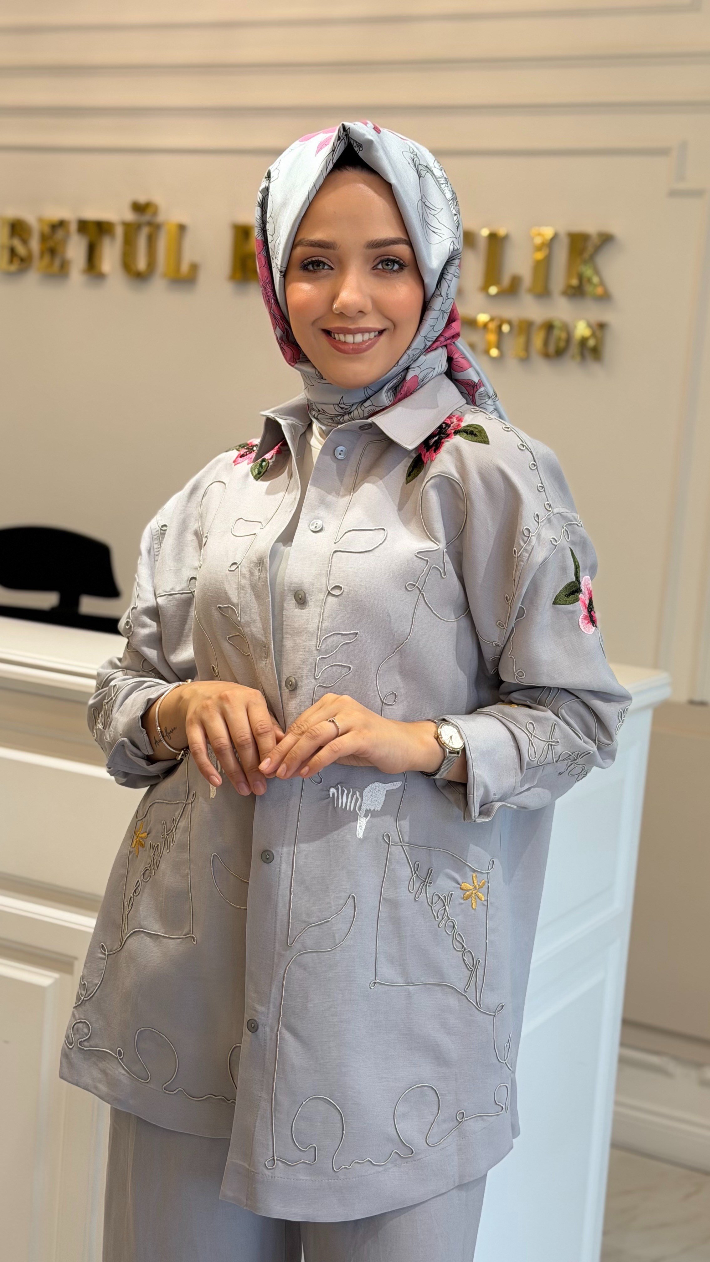 GHISA 9292 TAKIM GRİ