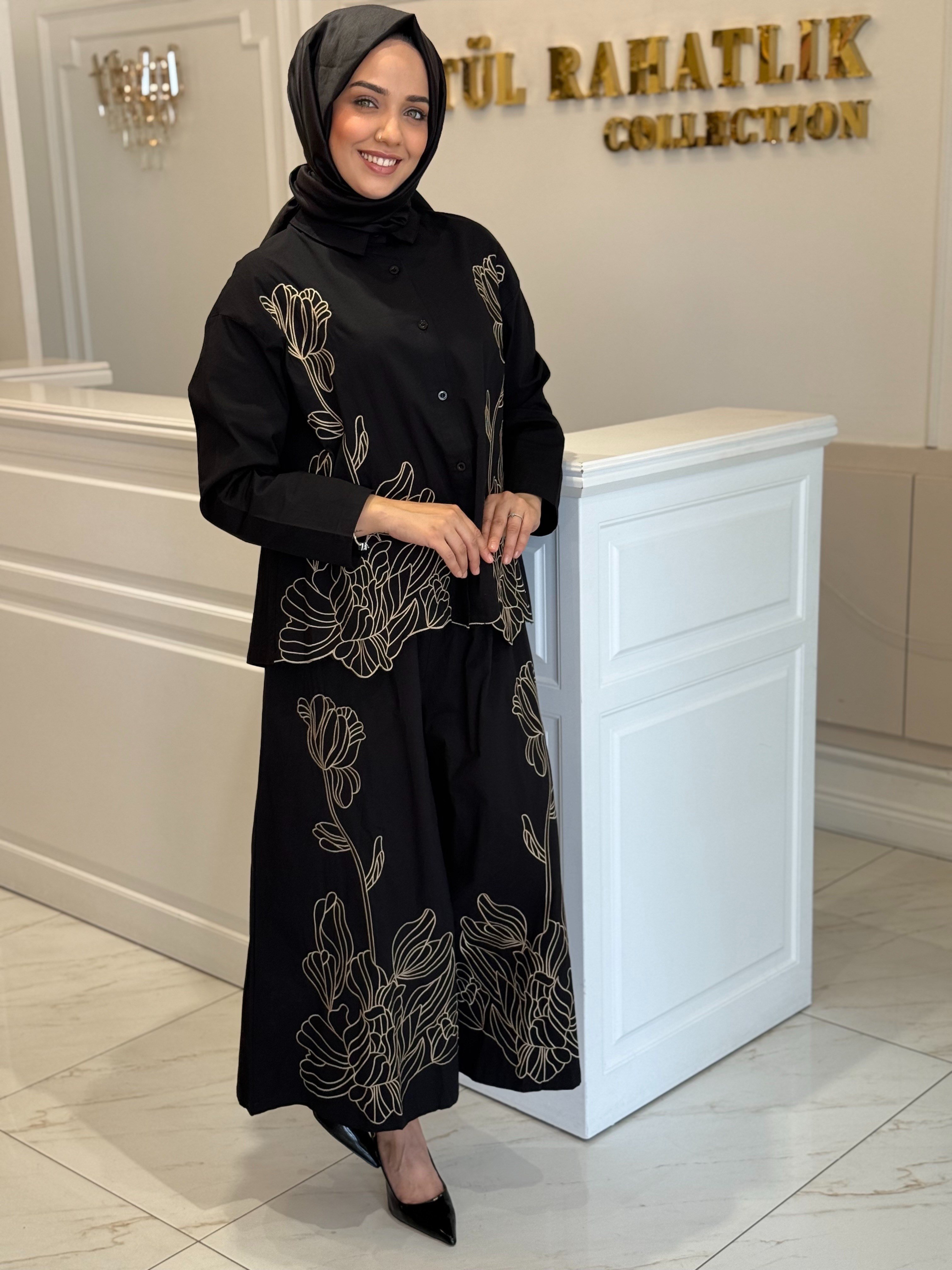 GHISA 9381 TAKIM SİYAH