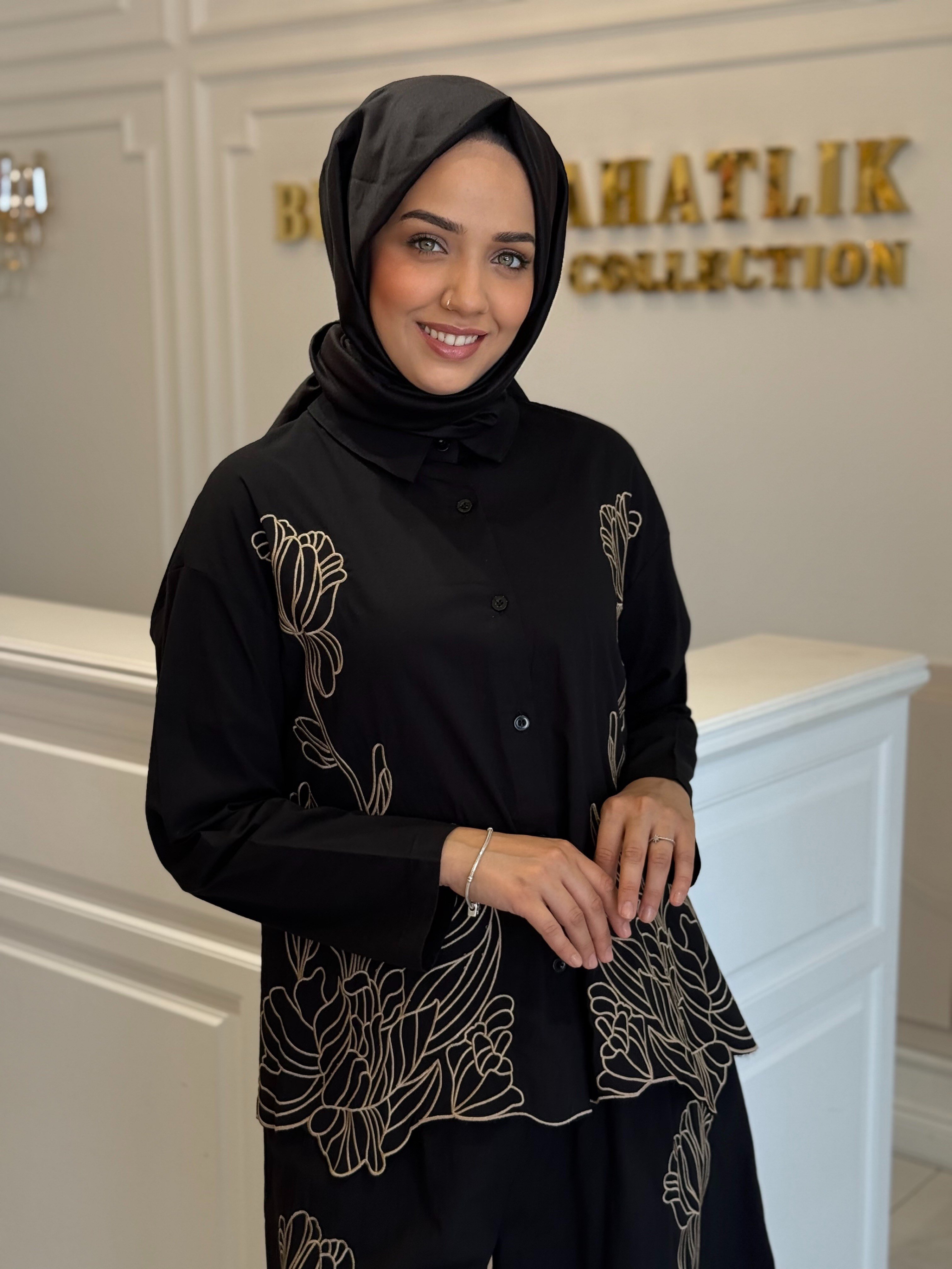 GHISA 9381 TAKIM SİYAH