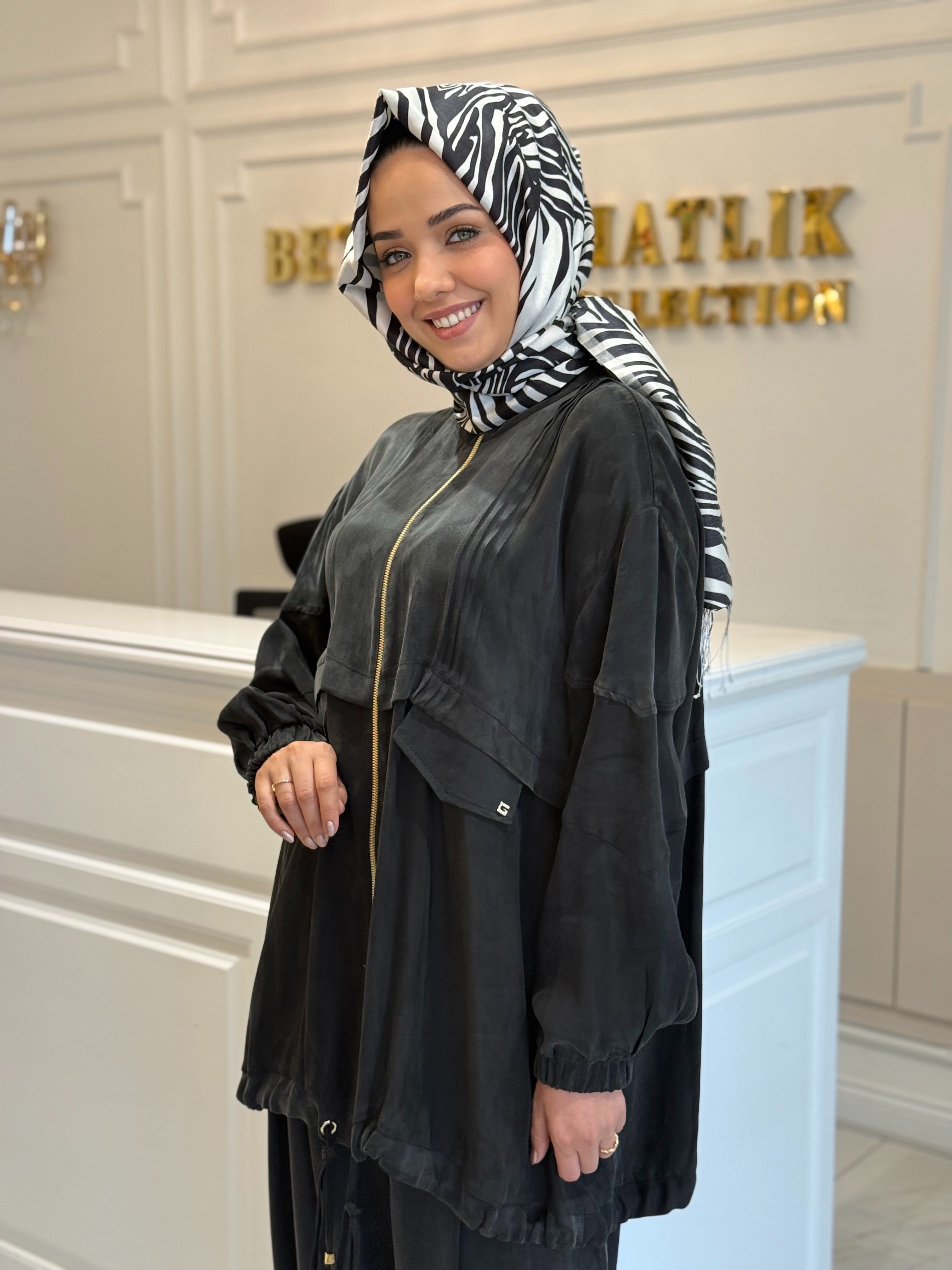 Ghısa Kupra Takım Siyah
