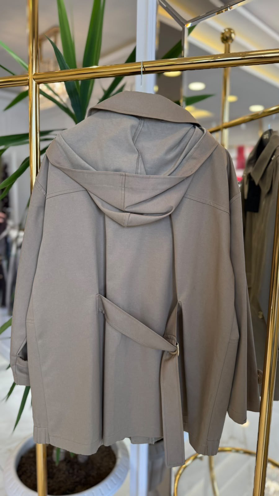 GHISA 2719 TRENCH CAMEL