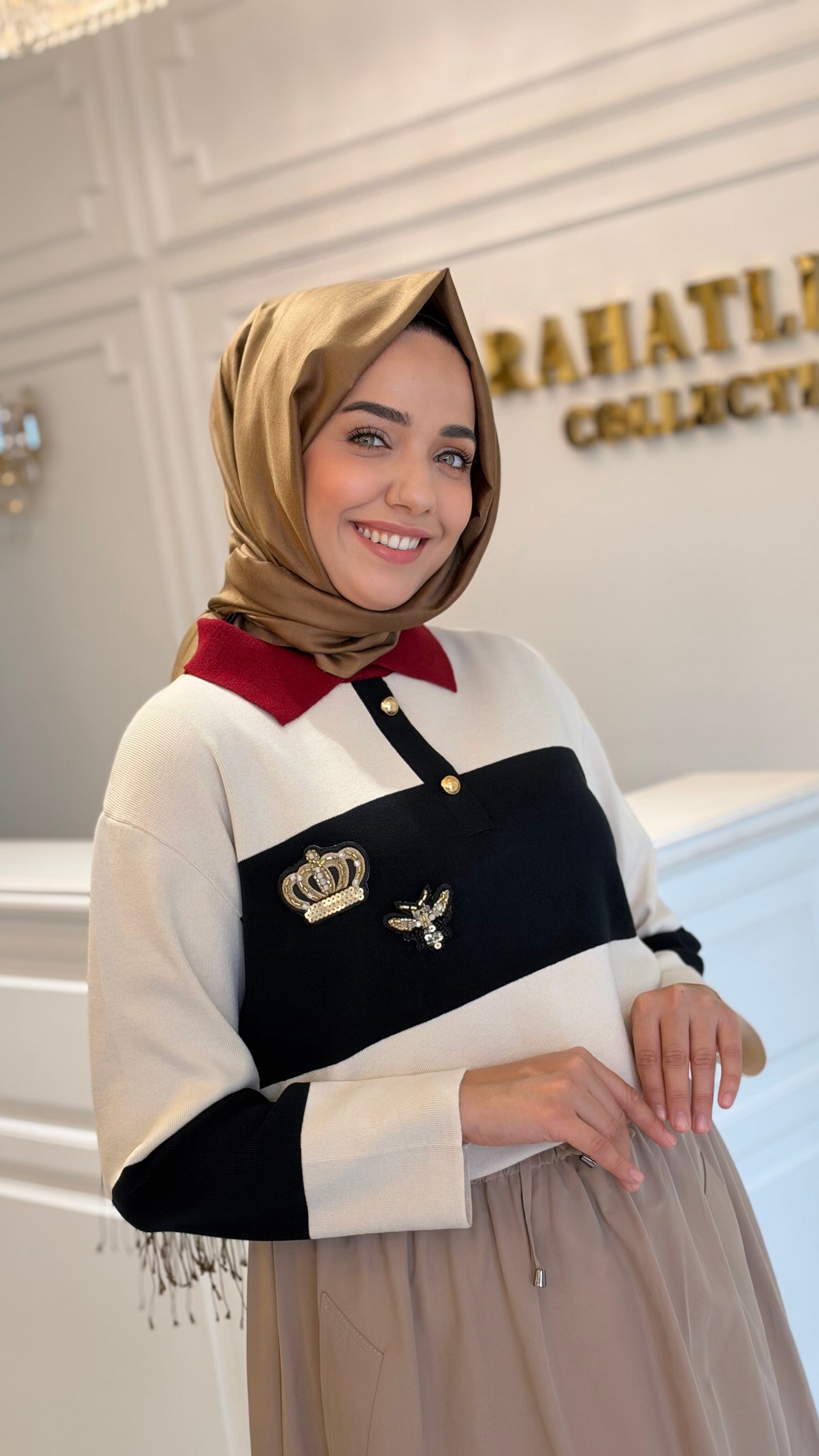 GHISA 4466 TUNİK SİYAH