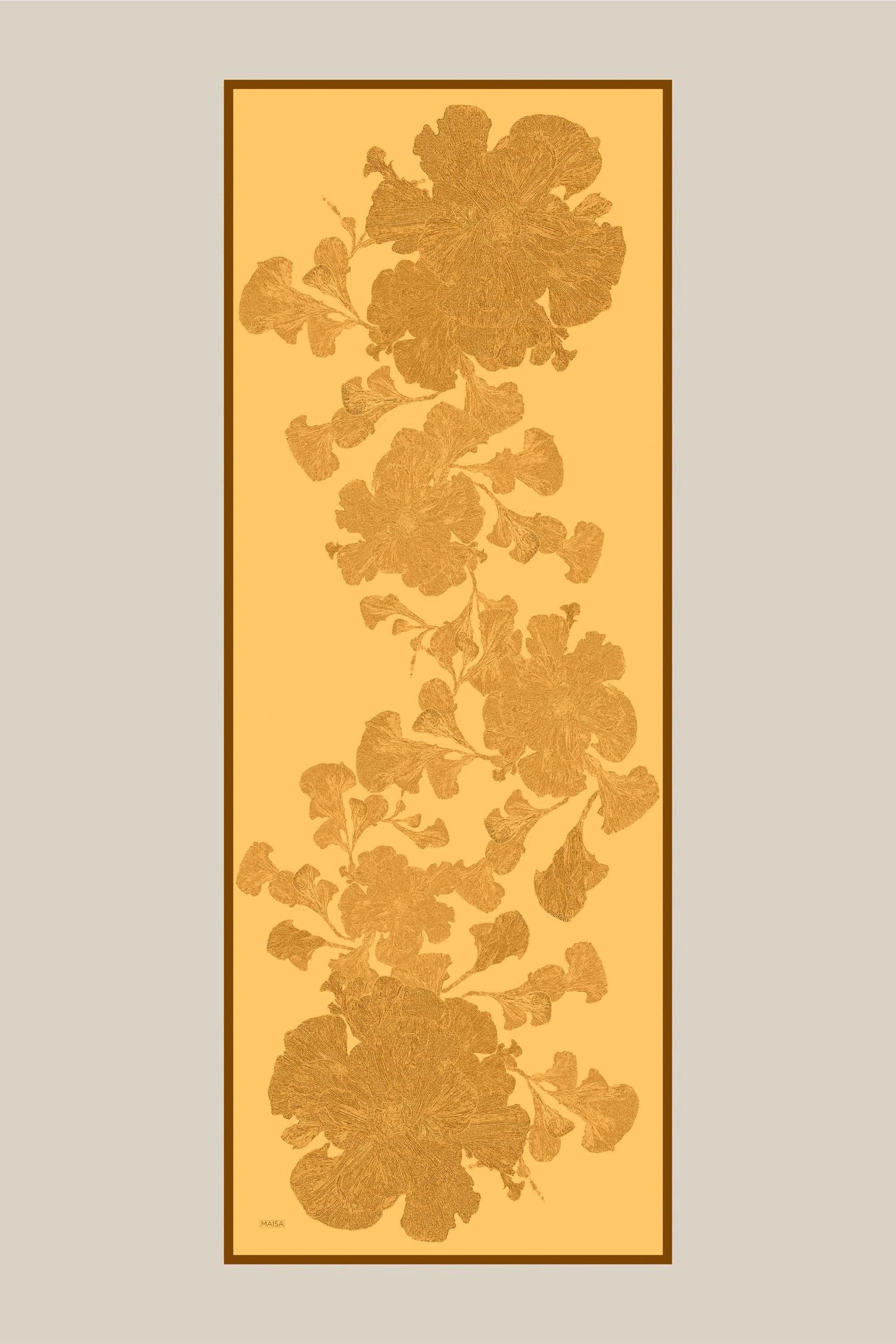 FARAH MULBERRY İPEK ŞAL SARI