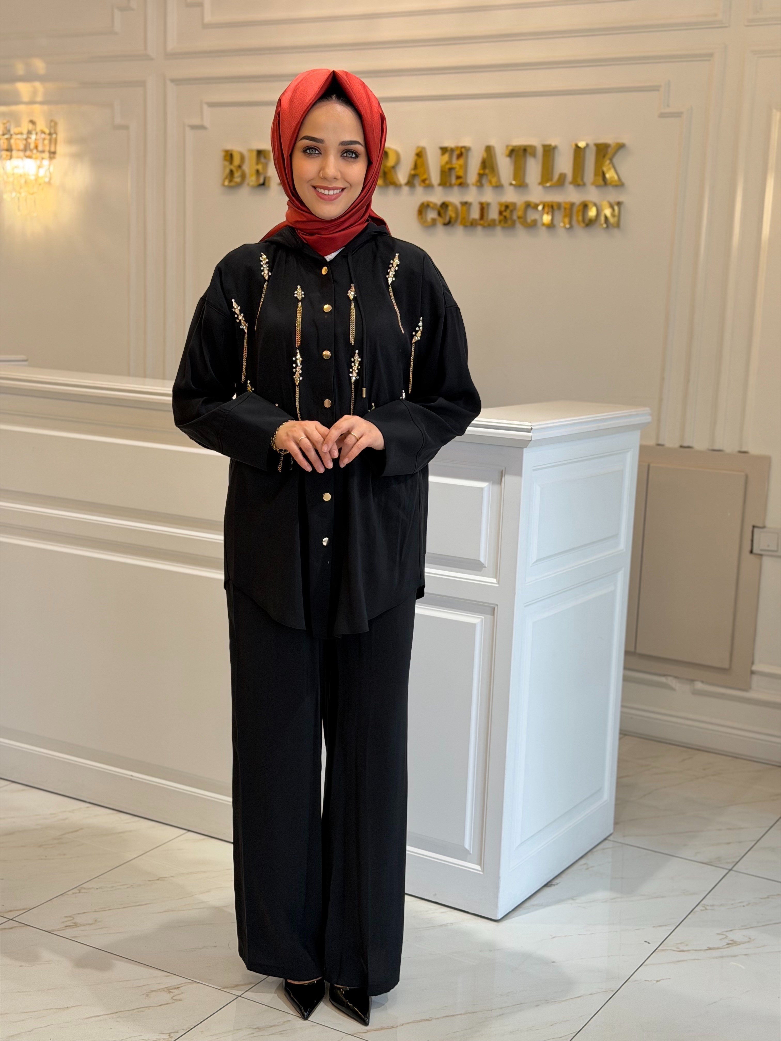 MISSEMRAMISS 5147 TAKIM SİYAH