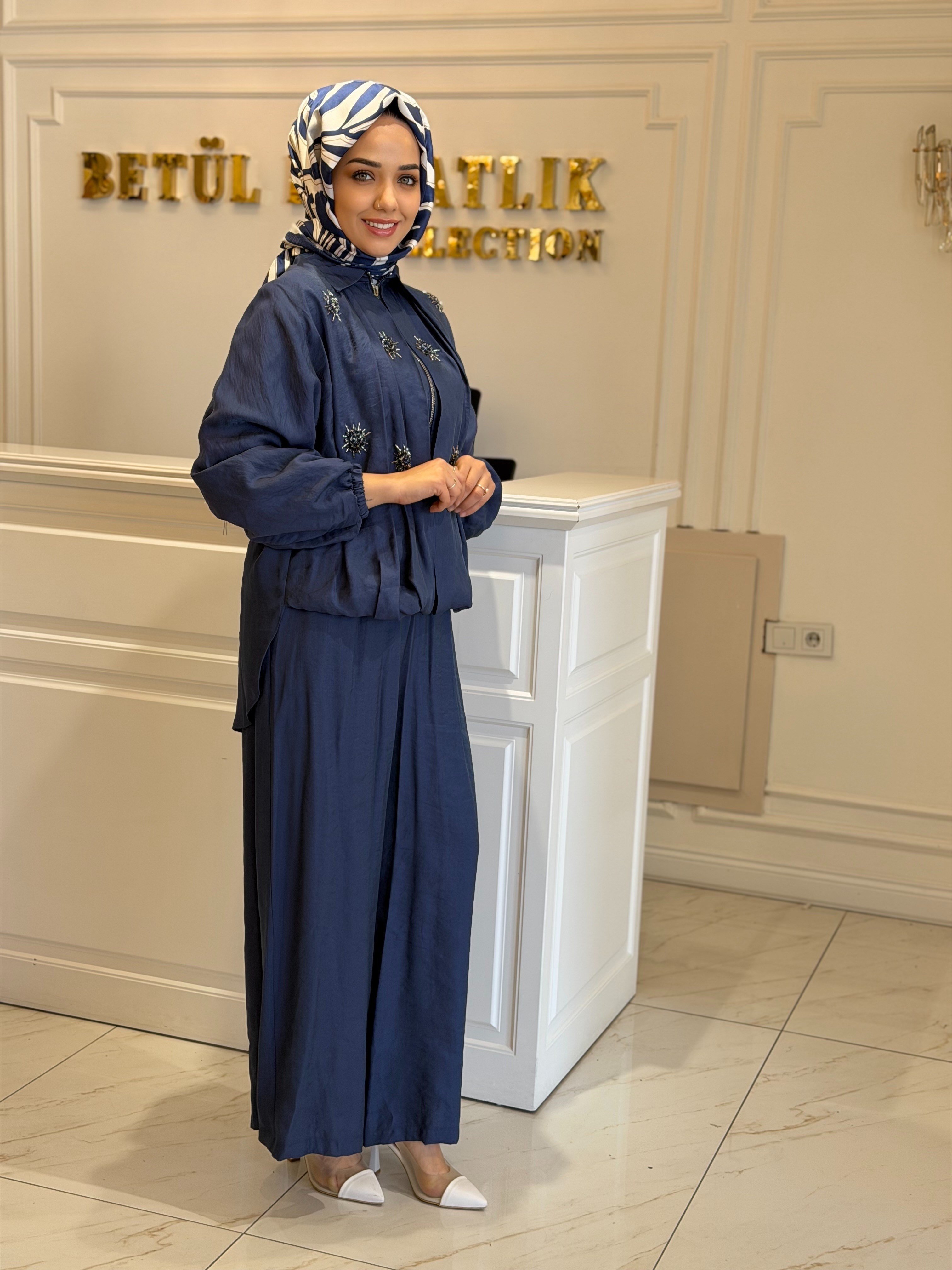 MISSEMRAMISS 5124 TAKIM MAVİ